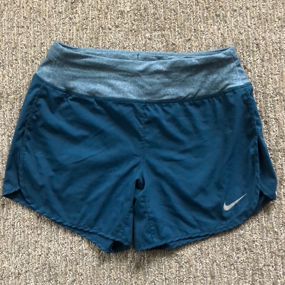 Nike blue running shorts